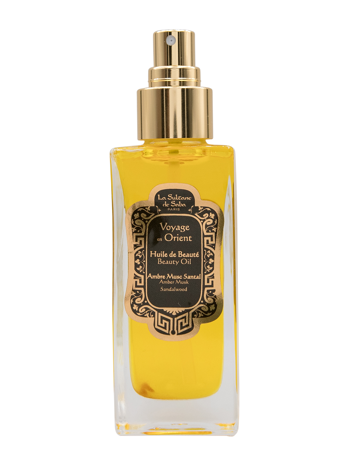 Beauty Oil 200ml - Amber Musk Sandalwood Fragrance