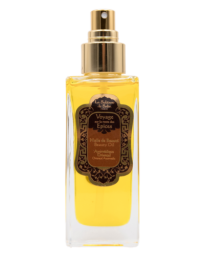 Beauty Oil 200 ml - Ayurvedic Amber Vanilla Patchouli Fragrance
