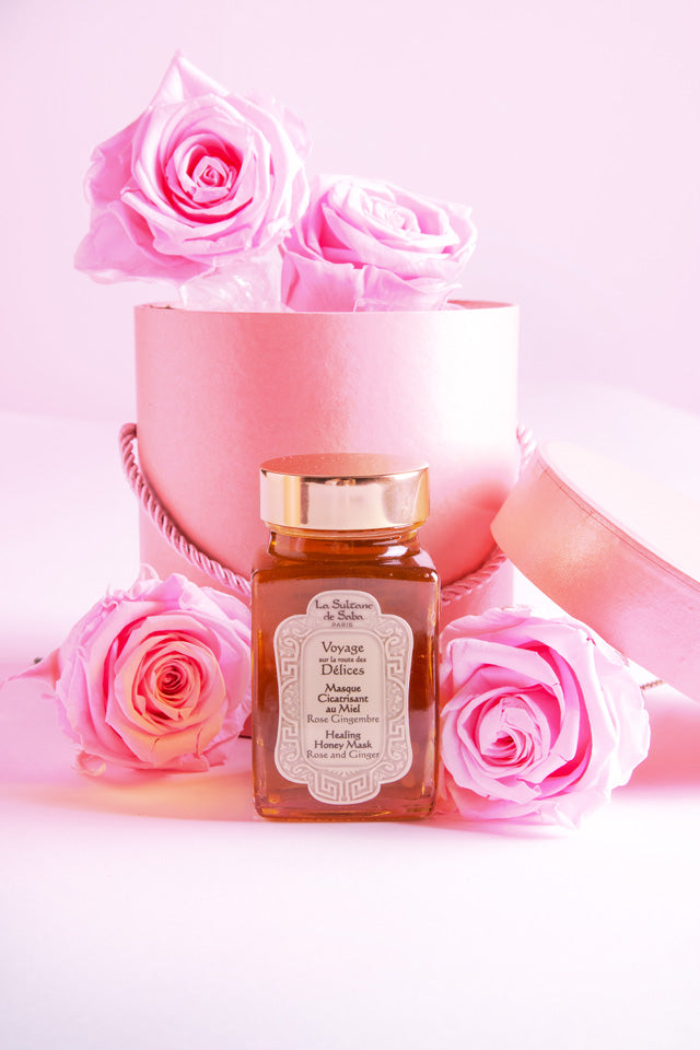 Repairing Honey Mask - Rose and Ginger Fragrance