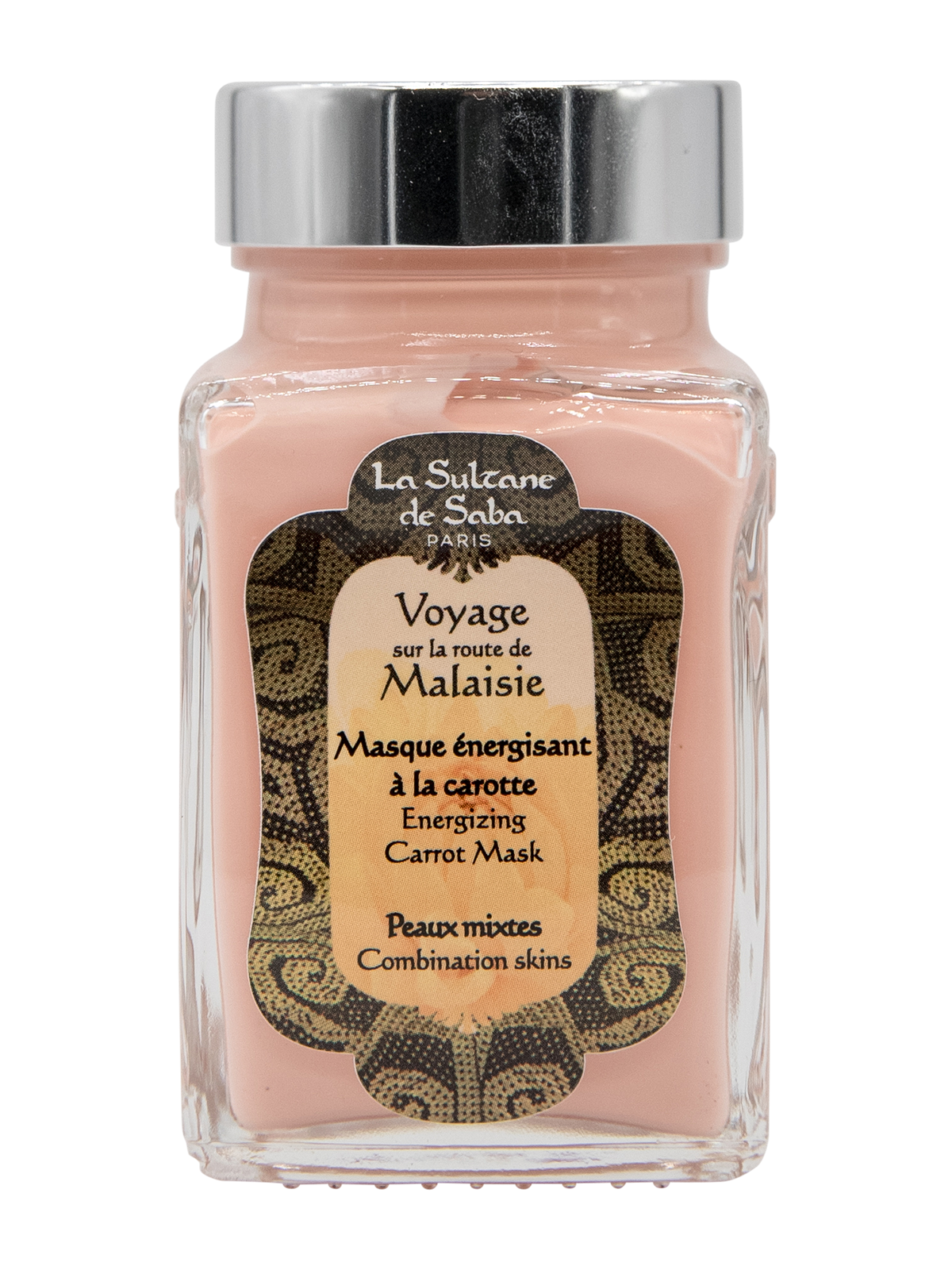 Energizing Carrot Mask - Jasmine and Tropical Flowers Fragrance
