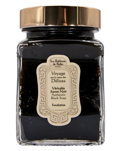 Real Black Soap With Eucalyptus Essential Oil