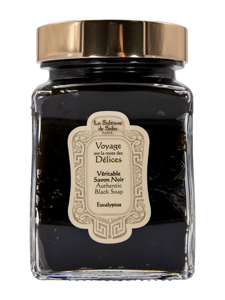 Real Black Soap With Eucalyptus Essential Oil