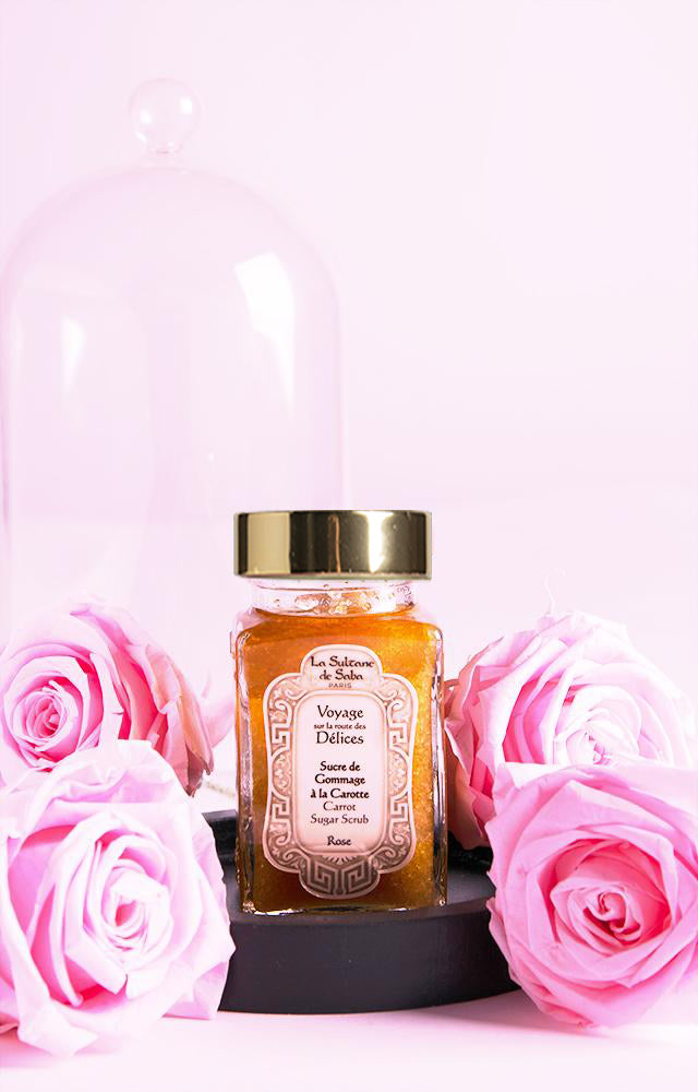Carrot Sugar Scrub - Rose Fragrance