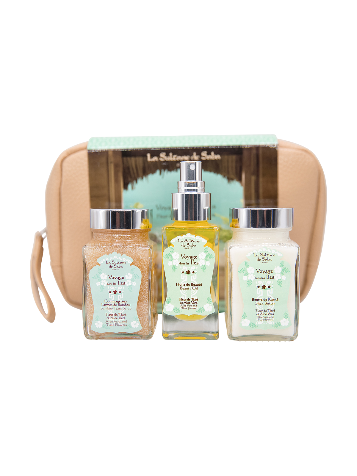 Body Gift Set - Aloe Vera and Tiare Flower Fragrance