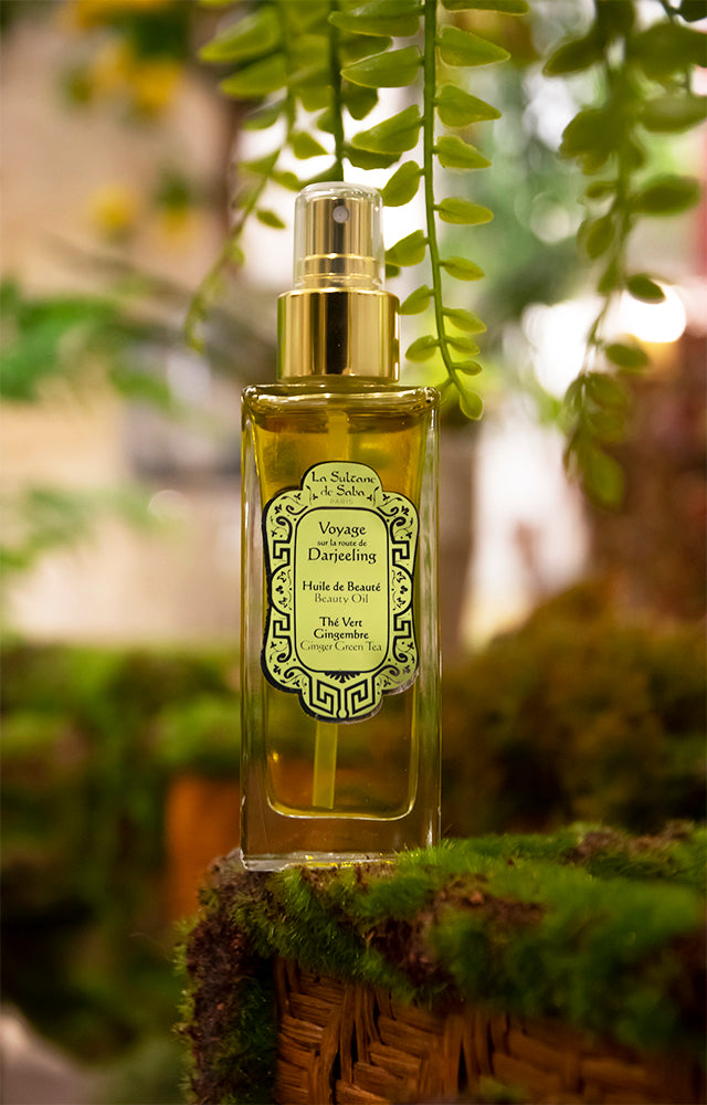 Huile De Beauté La Sultane De Saba - Senteur Thé Vert Gingembre, 200 Ml, Hydratante, Neuve