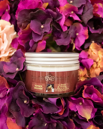 Massage Candle - Lotus & Frangipani Flower