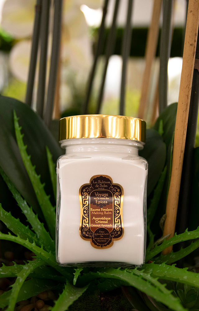 Melting Balm - Oriental Ayurvedic Amber Vanilla Patchouli Fragrance