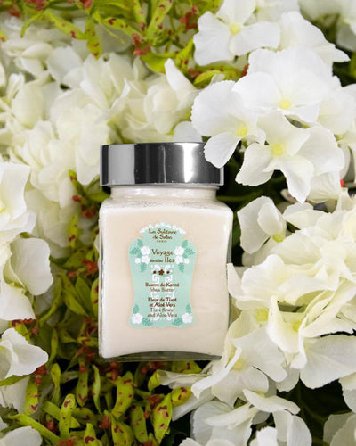 Beurre de Karité Fleur de Tiaré et Aloe Vera La Sultane de Saba