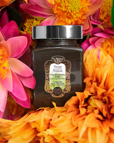Exfoliating Body Polish - Jasmine and Tropical Flowers Fragrance