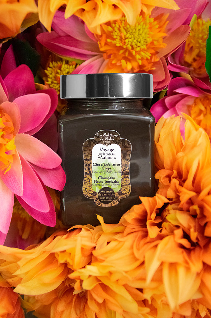 Exfoliating Body Polish - Jasmine and Tropical Flowers Fragrance