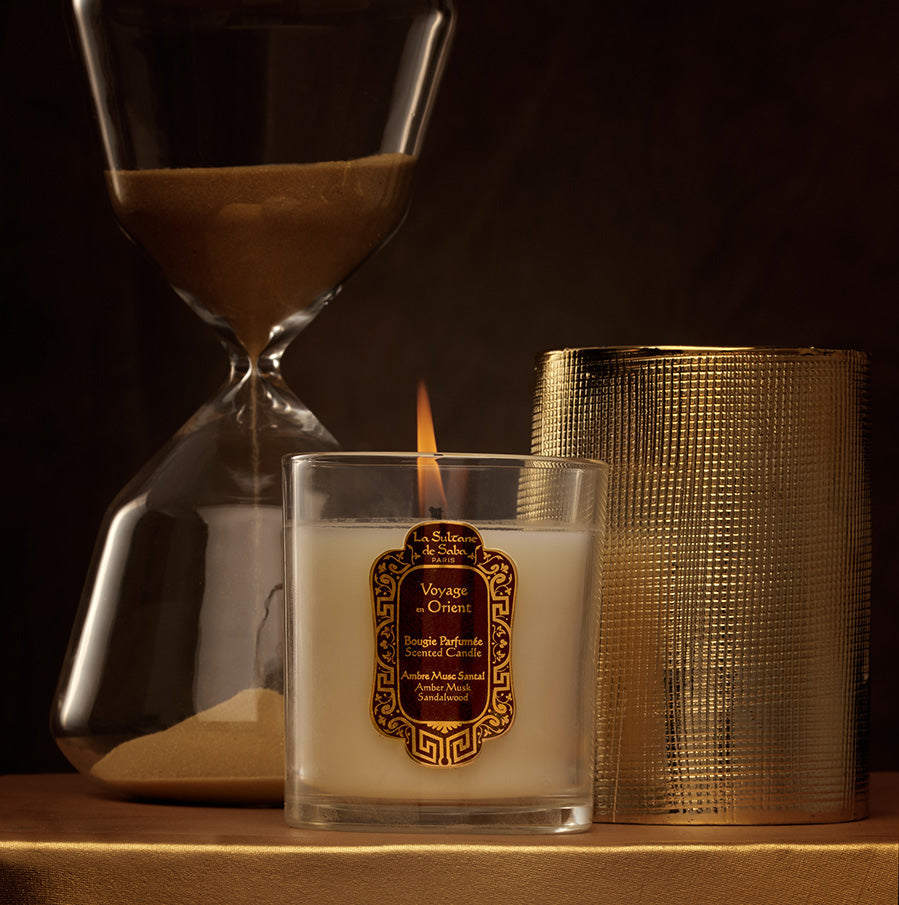 Candle - Amber Musk Sandalwood Fragrance