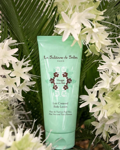 Lait Corporel Fleur de Tiaré et Aloe Vera La Sultane de Saba