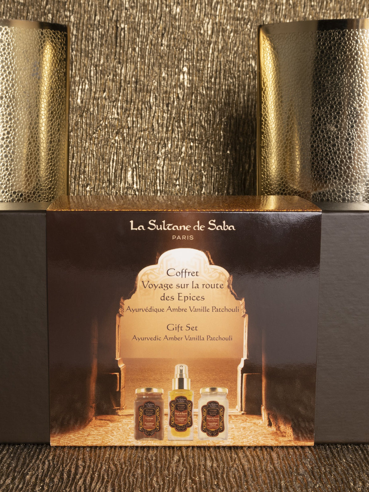 Body Gift Set - Oriental Ayurvedic - Amber Vanilla Patchouli Fragrance