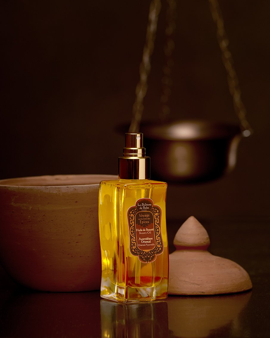 Beauty Oil 200 ml - Ayurvedic Amber Vanilla Patchouli Fragrance