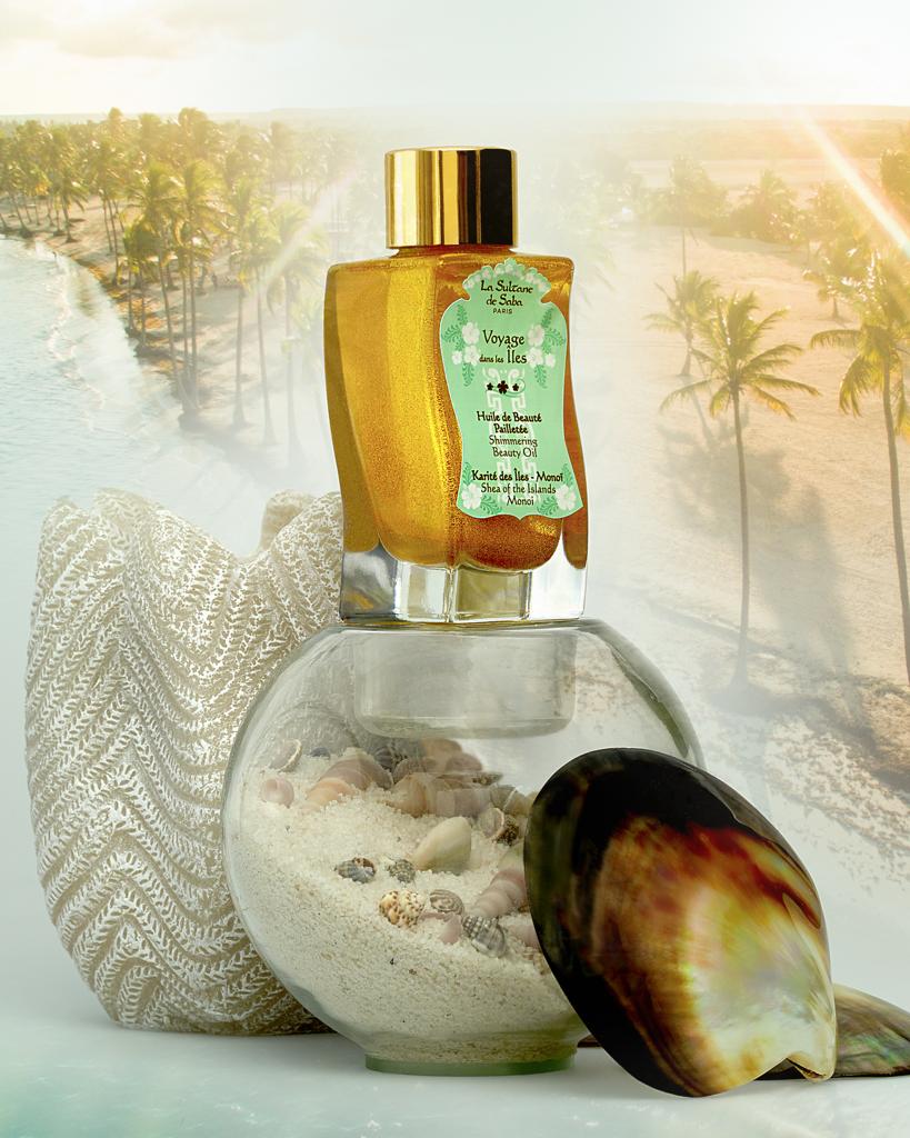 Shimmering Beauty Oil - Shea of the Islands & Monoi Fragrance