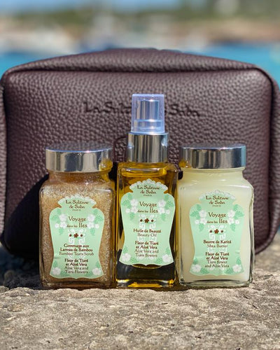 Body Gift Set - Aloe Vera and Tiare Flower Fragrance