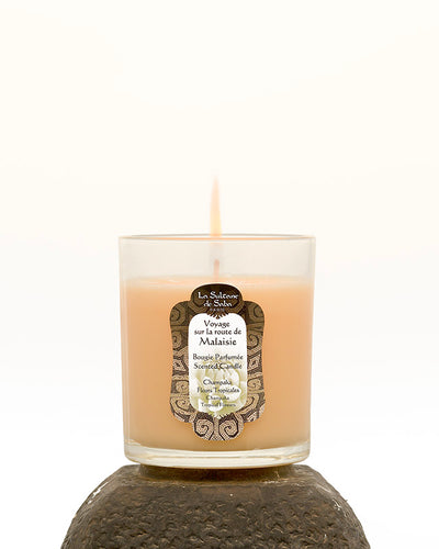 Candle - Jasmine and Tropical Flowers Fragrance