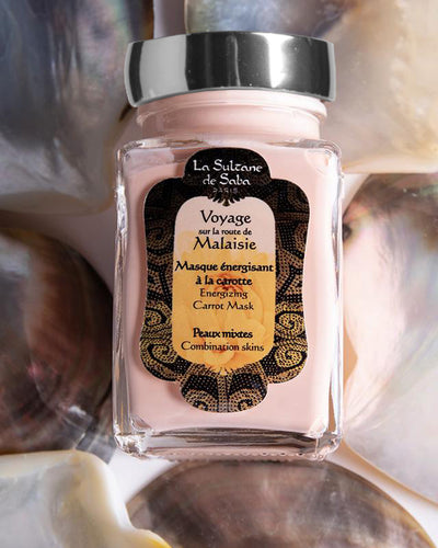 Energizing Carrot Mask - Jasmine and Tropical Flowers Fragrance