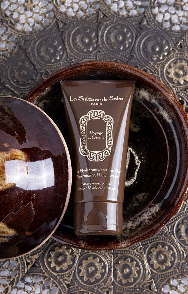 Moisturizing Hand Cream - Amber Musk Sandalwood Fragrance
