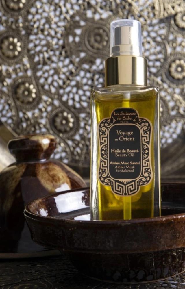 Beauty Oil 200ml - Amber Musk Sandalwood Fragrance